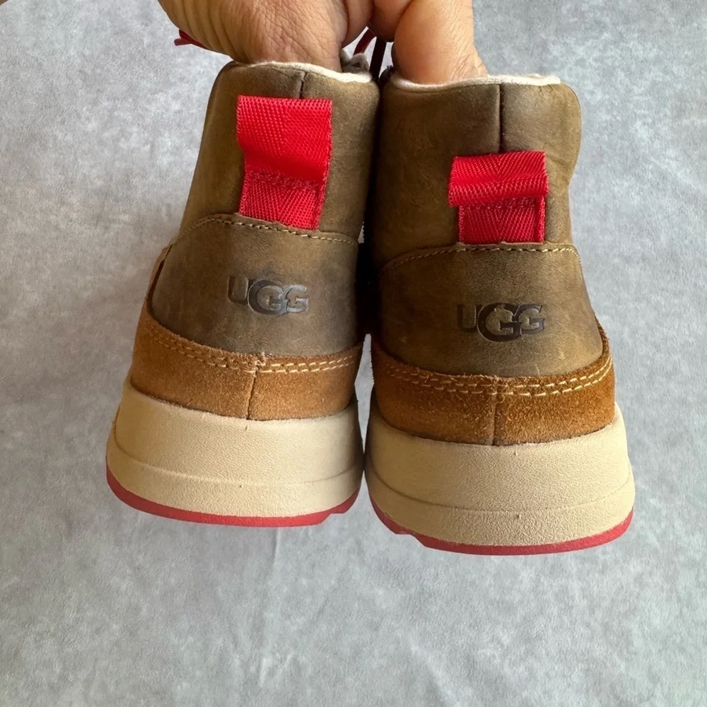UGG Men's Chukka Boots in Brown and Red